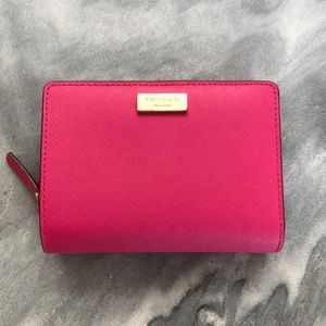 Pink Kate spade wallet